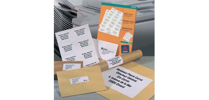 Etiquette pour photocopieur, 105 x 58 mm, blanc