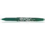 Roller pilot frixion ball écriture moyenne 0.5mm encre effaçable grip préhension rechargeable gomme sertie vert pomme
