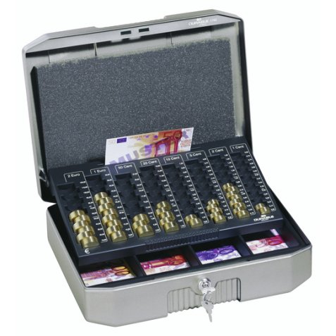 Caisse à monnaie EUROBOXX, (L)352 x (P)276 x (H)120