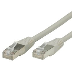 VALUE S/FTP (PiMF) Patch Cord, Cat.6, grey 0.5 m