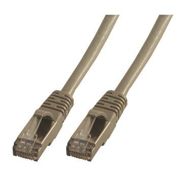 MCL FCC6ABM-1M câble de réseau Gris