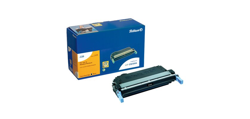 Toner laser compatible pelikan hp cb400a 7500 p noir