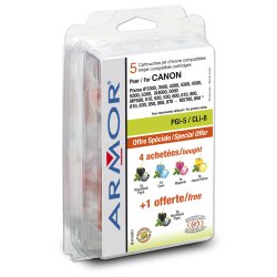 Pack 4+1 canon (1 x pgi5 free) b10152r1