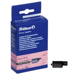 Ruban encreur pour calculatrices ir 40 couleur   noir blister 5 unites