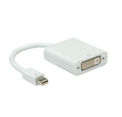 ROLINE Mini DisplayPort-DVI Adapter, MiniDP M - DVI F