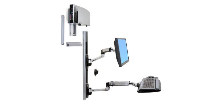 Ergotron LX Wall Mount System Parete