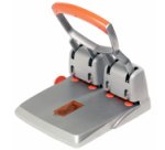 Perforateur rapid suprème hdc150 4 trous diamètre 6mm capacité perforation 150f coloris argent/orange 320x170x360mm