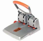 Perforateur rapid suprème hdc150 4 trous diamètre 6mm capacité perforation 150f coloris argent/orange 320x170x360mm