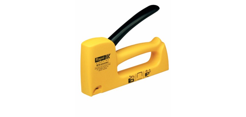 Pistolet agrafeur R13, blister, jaune