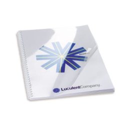 Couverture de reliure HiClear, format A4, PVC, 0,30 mm