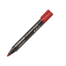 Marqueur permanent pointe ogive corps plastique encre Rouge à base d'alcool ne sèche pas 352