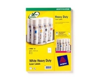 Etiquette avery ultra resistantes polyester laser   blanc 199,6 x 143,5mm boite   de 40