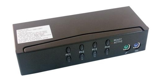MCL CAS-463 commutateur écran, clavier et souris Noir