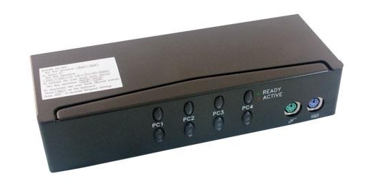 MCL CAS-463 commutateur écran, clavier et souris Noir