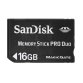 Carte mémoire sandisk pro duo photo 16gb