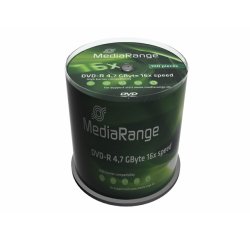 MediaRange MR442 Blank DVD 4.7 GB DVD-R 100 pieces