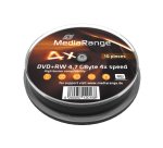 MediaRange MR451 DVD vierge 4,7 Go DVD+RW 10 pièce(s)