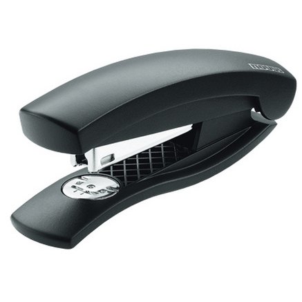 Agrafeuse c1 de bureau novus 140g capacite d agrafages 15  feuilles agrafes 24/6 et 26/6 profondeur 65mm