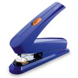 Agrafeuse novus b8 115x50x220mm flat clinch 50 feuilles agrafes 24/8 et 26/8 coloris bleu