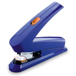 Agrafeuse novus b8 115x50x220mm flat clinch 50 feuilles agrafes 24/8 et 26/8 coloris bleu
