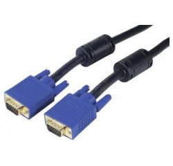 Uniformatic 12022 câble VGA 1,8 m VGA (D-Sub) Noir