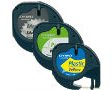 Cinta dymo metalizada letratag 12mm x 4mt papel blanco / plastico amarillo / metalica plata pack de 3