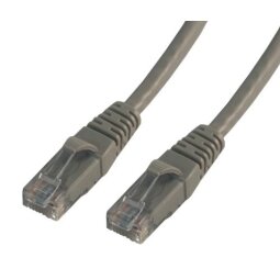 MCL RJ45 CAT6 A U/UTP 1m câble de réseau Gris Cat6a