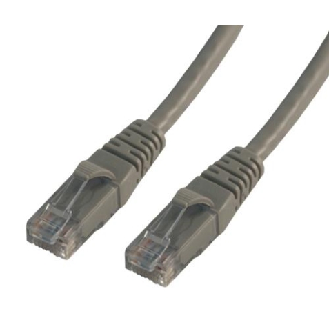 MCL RJ45 CAT6 A U/UTP 2m câble de réseau Gris Cat6a