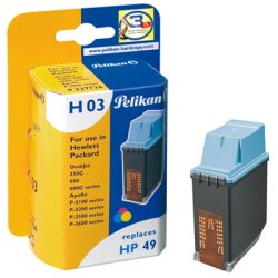 Toner laser pelikan compatible imprimantes hp 49 couleur noir