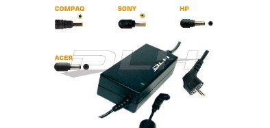 DLH DY-AI754 adaptateur de puissance & onduleur 60 W Noir