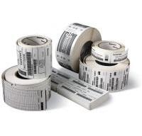 Caja de 12 rollos de Etiquetas para impresora autoadhesiva 5,7 x 1,9 cm Zebra Z-Select 2000D Blanco