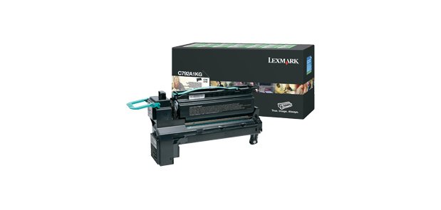 Lexmark - black - original - toner cartridge - LCCP, LRP