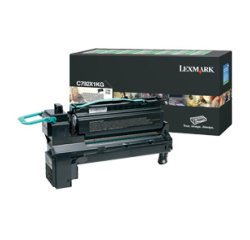 Lexmark C792X1KG Cartouche de toner 1 pièce(s) Original Noir
