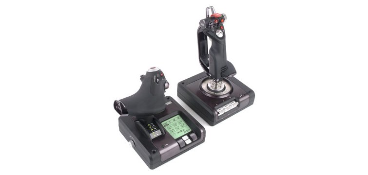 Logitech G 945-000003 accessoire de jeux vidéo Noir USB simulation de vol Analogique/Numérique PC