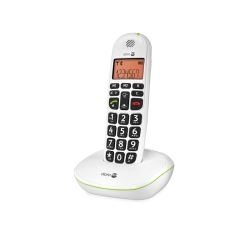 Doro PhoneEasy 100w Identification de l'appelant Blanc