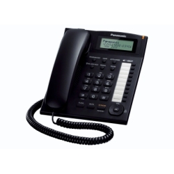 Panasonic KX-TS880EXB telephone Analog telephone Caller ID Black