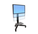 Ergotron Neo-Flex Mobile MediaCenter UHD Noir Ecran plat Panier multimédia
