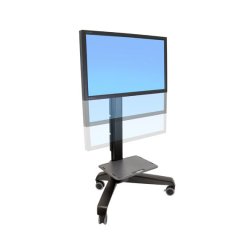 Ergotron Neo-Flex Mobile MediaCenter UHD Black Flat panel Multimedia cart