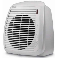 Radiateur soufflant 2000W, thermostat ajustable - Dimensions : L23,8 x H25,4 x P17,7 cm Blanc