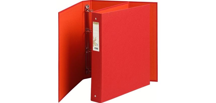 Exacompta 51985E raccoglitore ad anelli A4 Rosso