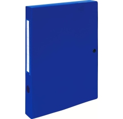 Cartella portaprogetti con bottone dorso 40mm polipropilene Opak - A4