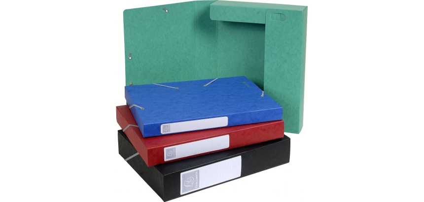 Boîte de classement Cartobox, A4, 40 mm, assorti