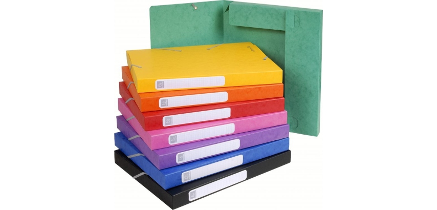 Boite de classement Cartobox Dos 25mm Carte lustrée - A4