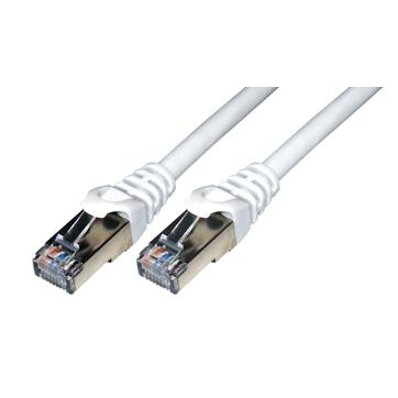 MCL FCC6BM-0.5M/W câble de réseau Blanc 0,5 m Cat6