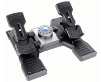 Logitech G Flight Rudder Pedals Negro, Plata USB 2.0 Simulador de Vuelo Analógico/Digital PC