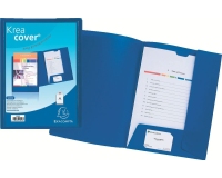 Chemise à 2 rabats personnalisable Kreacover® 24 x 32 cm couleur