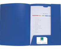 Chemise à 2 rabats personnalisable Kreacover® 24 x 32 cm couleur