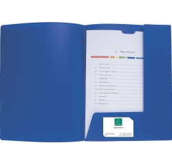 Chemise à 2 rabats personnalisable Kreacover® 24 x 32 cm couleur