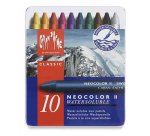 Pastel à la cire aquarellable NEOCOLOR II, étui