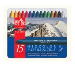 Pastel à la cire aquarellable NEOCOLOR II, étui